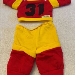 Cabbage Patch Kids Red and Yellow 31 Jogger set